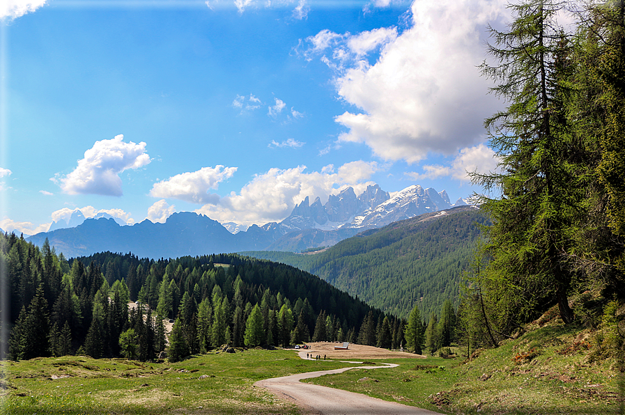 foto Forca Rossa e Passo San Pellegrino